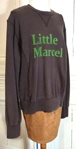 LITTLE MARCEL TRENDY ORGANIC COTTON SWEATER SIZE OR 44/46 - Picture 1 of 8