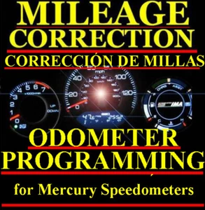 Velocímetro Instrumento Medidor de Mercurio Cúmulo Millaje Odómetro PROGRAMACIÓN - Imagen 1 de 1