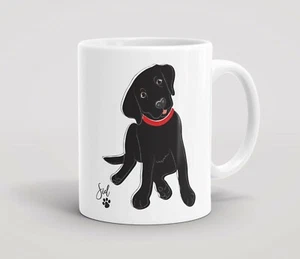 Cachorro Labrador de Chocolate Personalizado - Taza - Imagen 1 de 8
