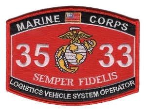 3533 Logistics Vehicle System Operator MOS Patch - Bild 1 von 6