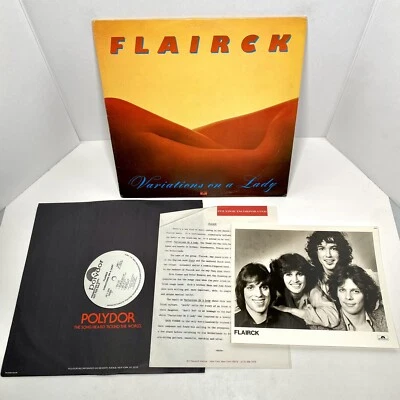 Flairck Variations on a Lady 1979 LP Promo Polydor Records Press Kit 8x10 Photo - Image 1 of 4