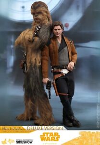 Han Solo Star Wars Hot Toys 1/6 Scale Figure NIB Sideshow MMS492