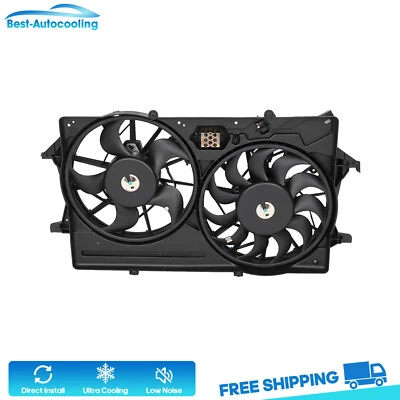 620-126 Radiator Cooling Fan Assembly For 2000 2001 2002-2004 Ford Focus 2.0L l4 - Image 1 of 4