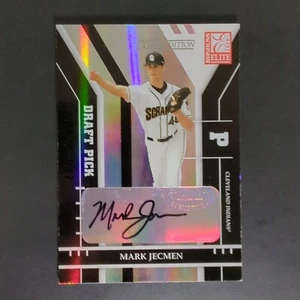 Mark Jecmen 2004 Donruss Elite Extra Edition #233 Auto 0762/1047 CLE Indians - Picture 1 of 7