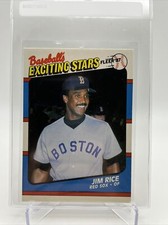 1987 Fleer Baseball's Exciting Stars Jim Rice Card #37 Mint FREE SHIPPING