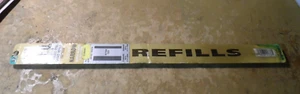 Vintage Rally OEQ 21737 17" Wiper Blades Refill Narrow Size 3/16" Set of 2 - Picture 1 of 6