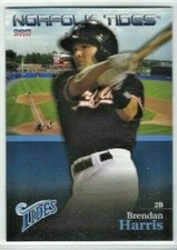 2011 Norfolk Tides (Triple-A Baltimore Orioles) Brendan Harris