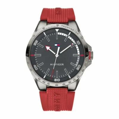 Tommy Hilfiger Analog Silicon Belt Sport Mens Watch  1791527 - Image 1 of 4