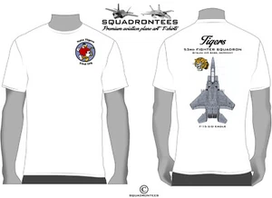 53rd FS Bitburg AFB Tigers F-15 Squadron T-Shirt D2 - USAF Licensed Product - Picture 1 of 2