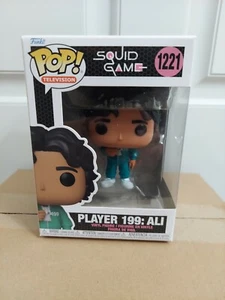 FUNKO POP VINYL SQUID GAME PLAYER 199 ABDUL ALI FIGURE # 1221 - Picture 1 of 6