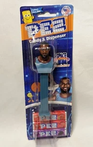 LEBRON JAMES, RARE ! BRAND NEW ! SPACE JAM PEZ CANDY & DISPENSER, THE G.O.A.T. ! - Picture 1 of 1