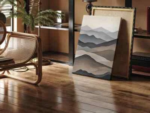 Japanese Paint Mountains Natural Tone Unframed Canvas Print Australian Wall Art - Picture 1 of 4