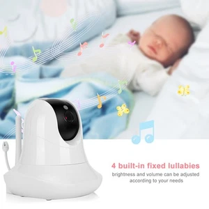 `3.5 Inch Ptz Zoom Baby Monitor 2-Way Intercom Temperature Detection Night - Picture 1 of 12