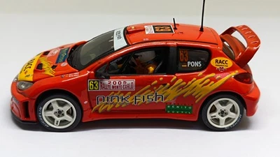 Peugeot 206 WRC 2005 Pons-Juliá Rally Montecarlo Vitesse Limited Edi. Scale 1:43 - Immagine 1 di 4