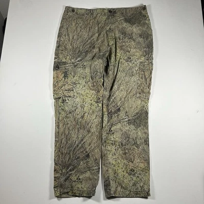 Pantalones Cabelas Para Hombres 40 Roble Mossy Cepillo Camuflaje Carga Caza De Colección Sin Correas para Cinturón Foto 1 de 4