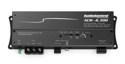 AudioControl ACM-2.300 Mini 2 Channel Micro Amplifier Audio Control 600W Amp - Image 1 of 4