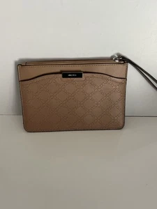 Nine West clutch bag beige with wrist strap - Picture 1 of 4
