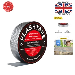 Multi-Purpose Waterproof Seal Tape 30mm x 5m - Ultimate Leak Prevention Solution - Picture 1 of 11