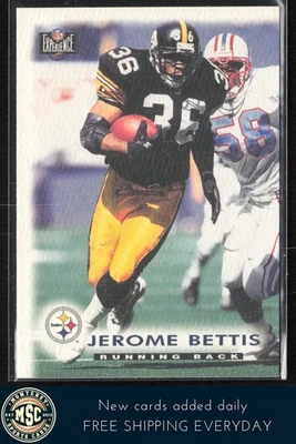 Jerome Bettis 1997 Score Board NFL Experience #57 Pittsburgh Steelers - Image 1 of 2