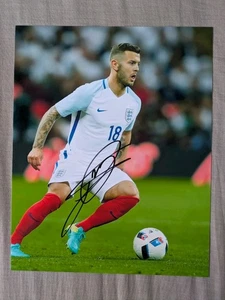 Jack Wilshere Hand Signed 10x8" Photo Autograph England Football Arsenal - Picture 1 of 1