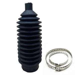 1 Set Pinion Boots Accessories Black Clamps Kits Replacement Brand New - Picture 1 of 12