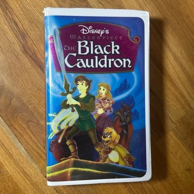 The Black Cauldron VHS 1985 Animated Fantasy Disney Masterpiece - Image 1 of 2