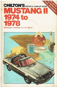 FORD MUSTANG II HARDTOP , 2+2 & MACH 1 (1974-78) OWNERS REPAIR MANUAL - Picture 1 of 1