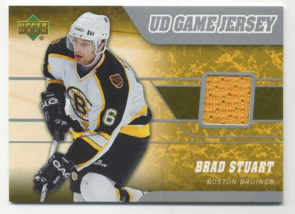 2006-07 Upper Deck Game Jerseys Brad Stuart Jersey 1 Color #J-BS - Image 1 of 2