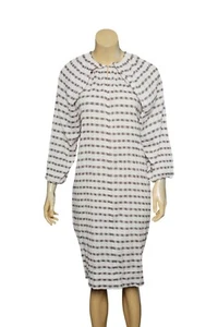 Ulla Johnson Plaid Dress M 8 Women Casual Mock Neck Long Sleeves Midi NEW 22407 - Picture 1 of 6