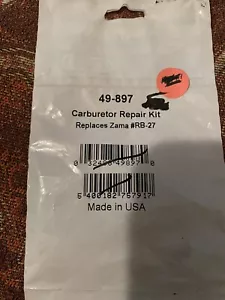 Kit riparazione/ricostruzione carburatore Oregon 49-897 sostituisce ZAMA RB-27 per ECHO SV-4 - Foto 1 di 5