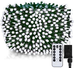 Christmas Tree Lights Outdoor, 168Ft 600 LED Twinkle Fairy Lights String Lights - Picture 1 of 6