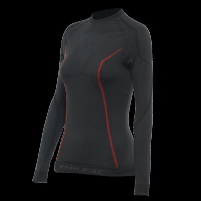 Dainese Thermo LS Longsleeve Lady black red Gr. L XL Funktionswäsche Unterhemd - Bild 1 von 4