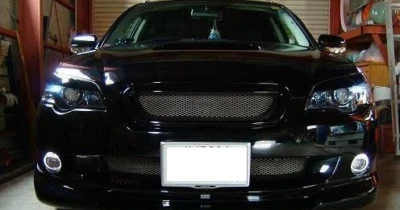 White LED Halo Fog Lamps Driving Light Kit for 2003-2009 Subaru Legacy BL BP - Image 1 of 4