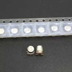 Condensatore elettrolitico SMD 10uF 16V Nichicon WX 16V10uF 4X5,4mm - Foto 1 di 2