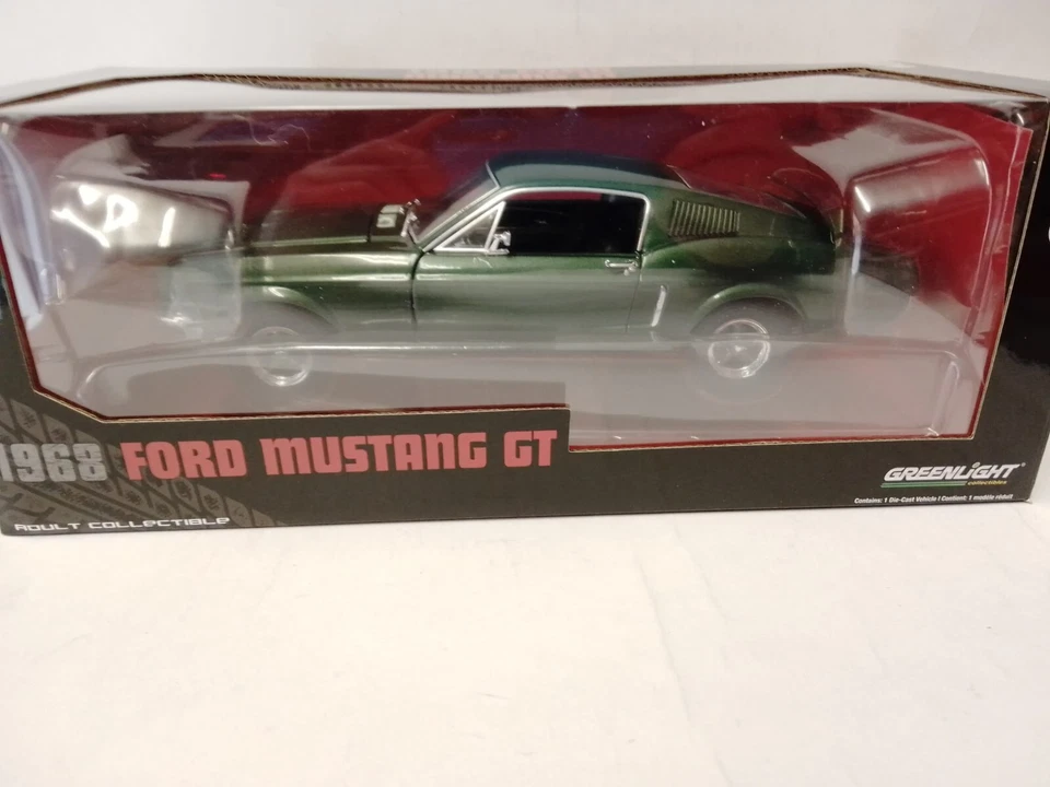 Greenlight Ford Mustang GT green 1968 1/18 13615