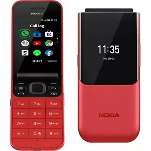 Original Nokia 2720 Flip (2019) 4G LTE Dual SIM KaiOS Unlocked phone NEW Sealed - Picture 1 of 15