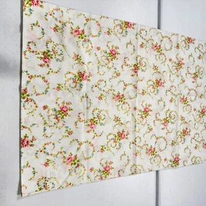 vintage cannon pillowcase standard pink floral y2k 90s 80s cotton blend - Picture 1 of 11