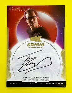 CZX Crisis on Infinite Earths Autograph TC-HW Tom Cavanagh as Harrison Wells - Picture 1 of 6