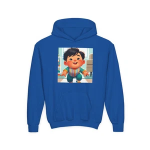Cute Cartoon Kid Hoodie, Youth Sweatshirt, Birthday Gift, Kids Hoodie, [...] - Picture 1 of 5