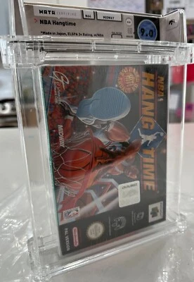 NBA HangTime (Nintendo 64, 1997) NEW / SEALED / AUTHENTIC N64 Graded by WATA - Image 1 of 4