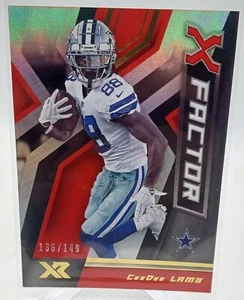 2020 Panini XR #16 CeeDee Lamb X-Factor Red #/149 Rookie - Picture 1 of 2
