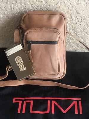 Ultra Rare 1970’s TUMI Alpha Brown Tan Shoulder Bag Small Crossbody Organizer💼 - Image 1 of 4