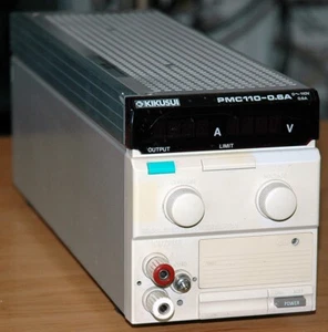 Kikusui  PMC110-0.6A, DC linear power supply - Picture 1 of 3