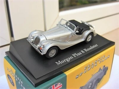 Morgan Plus 8 roadter Atlas CSC MIB 1:43 n vanguard reliant lotus triumph jaguar - Immagine 1 di 4