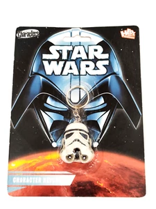 2006 STAR WARS HEDZ KEYCHAINS - STROMTROOPER KEYRING - MOSC - Picture 1 of 5