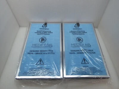 GENUINO Medify Air MA-112UR-1 con filtro HEPA H14 | Paquete de 2 filtros purificadores de aire Foto 1 de 4