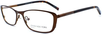 Jones New York JNY J140 Women's Eyeglasses Frames Petite 51-15-135 Brown - Image 1 of 3