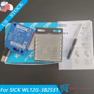 New In Box Photoelectric Sensors For SICK WL12G-3B2531 1041456 NPN PNP 10-30VDC - Picture 1 of 6
