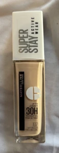 Maybelline New York SuperStay Foundation Active Wear 24HR 102 Fair PorcelainREAD - Picture 1 of 4
