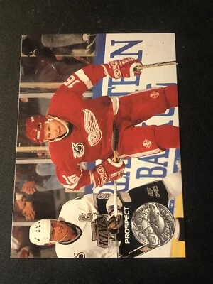 1991-92 Pro Set Platinum Vladimir Konstantinov #254 Rookie RC - Image 1 of 2
